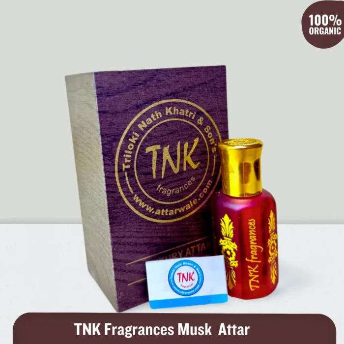 TNK fragrance Musk Attar - Standard Alcohol Free | No chemical spirit |Paraben Free |Long Lasting Unisex Attar | Roll on | Gifting packs