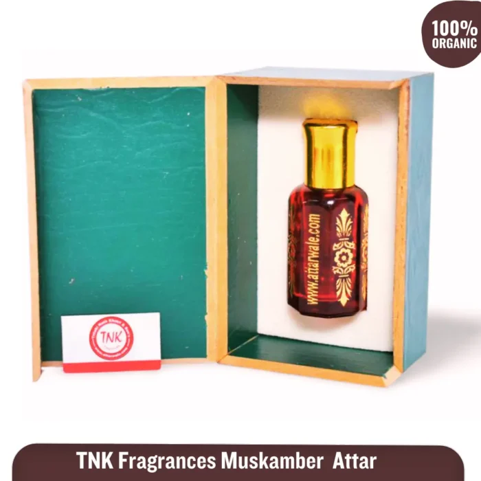 TNK fragrance Muskamber Attar - Standard Alcohol Free | No chemical spirit |Paraben Free |Long Lasting Unisex Attar | Roll on | Gifting packs