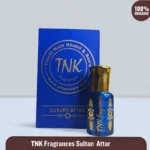 TNK fragrances sultan attar aroma is a mixture of  cardamom, cinnamon, sandalwood, musk & vanilla. One of the must buy attar in online market.
