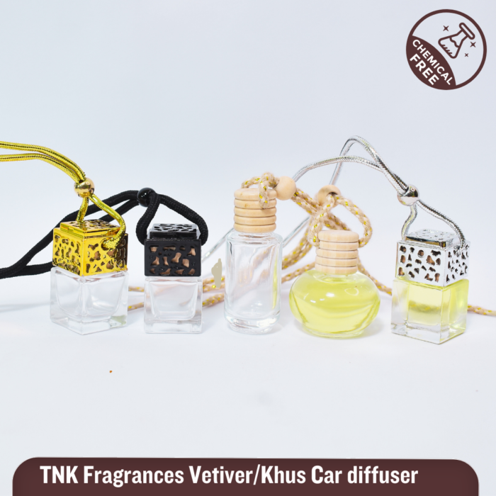 Vetiver-Khus car diffuser by TNK fragrances- attarwale.com