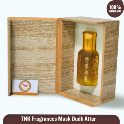 TNK fragrances Musk Oudh Attar - Standard Alcohol Free | No chemical spirit | Paraben Free | Long Lasting Unisex Attar | Roll on | Gifting pack