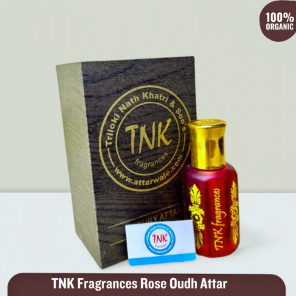 TNK fragrances Rose Oudh Attar - Standard Alcohol Free | No chemical spirit | Paraben Free | Long Lasting Unisex Attar | Roll on | Gifting pack